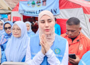 Syahnaz Sadiqah Tinjau Pengungsi Longsor Pasirlangu: Fokus Trauma Healing dan Gizi Kelompok Rentan