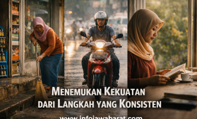 Menemukan Kekuatan dari Langkah yang Konsisten