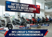 harga motor honda bandung cimahi februari 2026