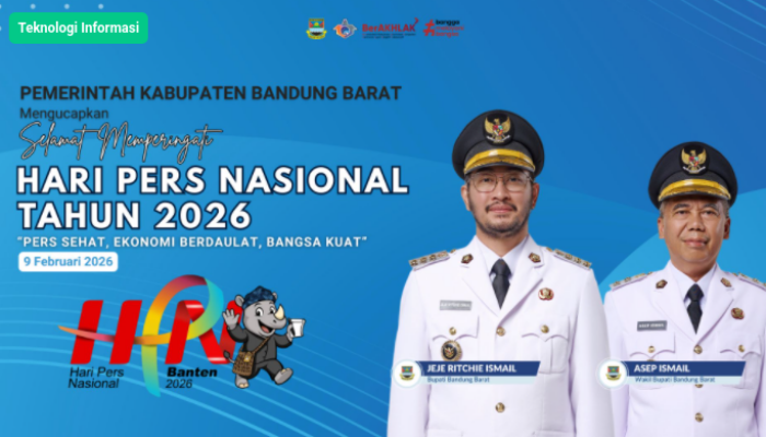 HPN 2026: Diskominfotik KBB Tegaskan Pers Adalah Mitra Strategis Wujudkan Bandung Barat AMANAH