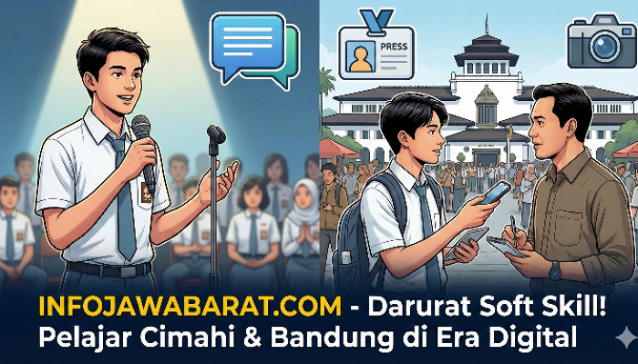 Darurat Soft Skill! Mengapa Public Speaking dan Jurnalistik Wajib Dikuasai Pelajar Cimahi & Bandung di Era Digital