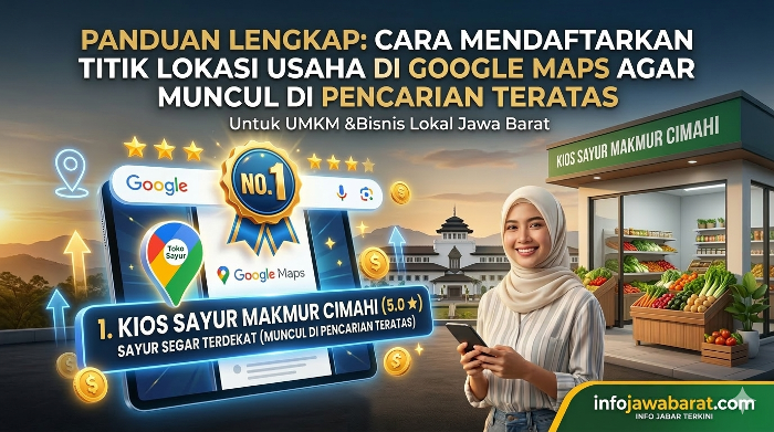 Cara Mendaftarkan Titik Lokasi Usaha di Google Maps