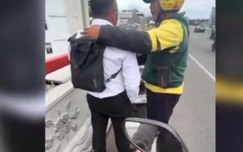 Prahara Rumah Tangga Jadi Pemicu, Driver Ojol Gagalkan Aksi Nekat ASN Terjun dari Jembatan Pasupati