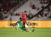 Dua Gol Beckham Putra Bawa Indonesia Ungguli Saint Kitts di Paruh Pertama