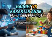 Fenomena Gadget vs Karakter: Panduan Lengkap 2026 Mendidik Anak di Era Digital