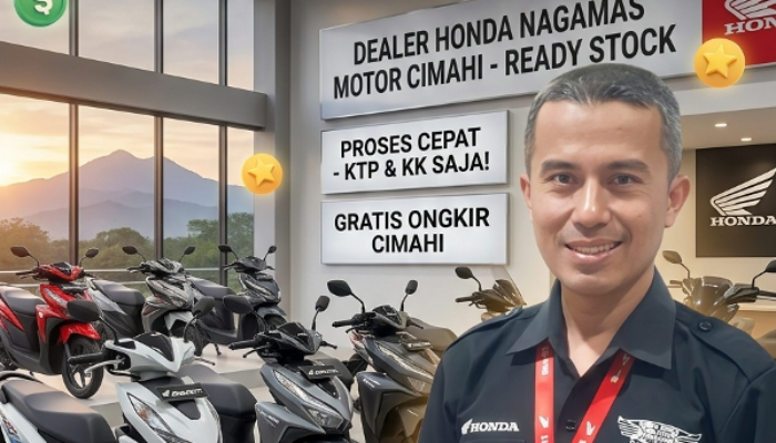 Rekomendasi Dealer Motor Honda Cimahi Terpercaya: Syarat Mudah, Proses Cepat, dan Langsung Kirim ke Rumah