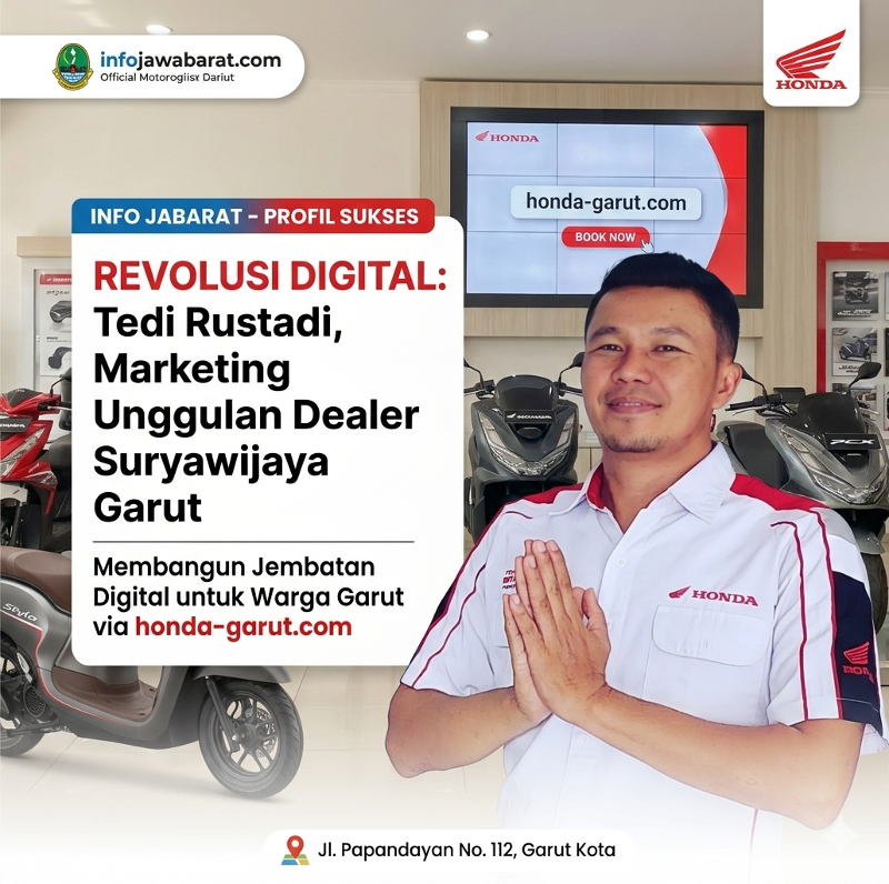 tedi marketing sukses honda garut