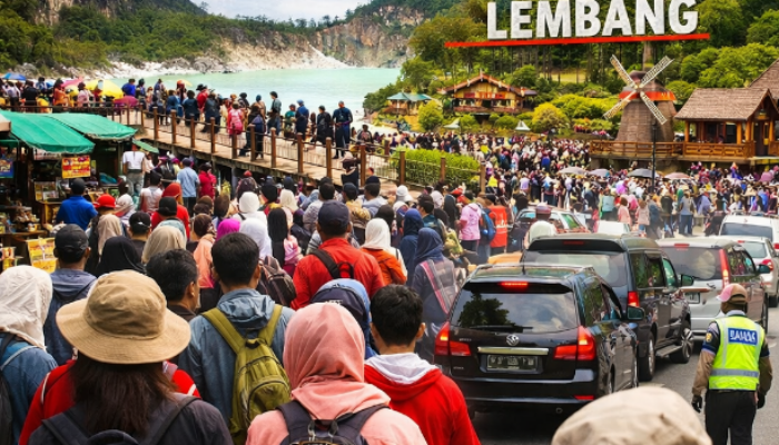 Wisata Bandung Pasca Lebaran 2026 Membludak, Destinasi Favorit Dipadati Pengunjung