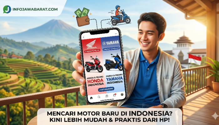 Geliat Otomotif Nasional 2026: Cari Referensi dan Beli Motor Baru Kini Cukup dari Genggaman