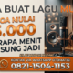 Jasa Buat Lagu Murah Mulai Rp 85.000: Beberapa Menit Langsung Jadi!