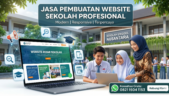Jasa Pembuatan Website Sekolah Profesional: Solusi Transformasi Digital Pendidikan yang Efektif